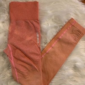ombre gymshark leggings